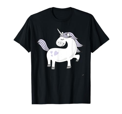 Lustiges Einhorn Märchen Prinzessin Design Damen Outfit T-Shirt von Niedliche Süße Einhorn Bekleidung für Mädchen