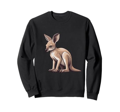 Känguru Kinder Australien Sweatshirt von Niedliche Tiere Geschenkideen für Kinder Geschenke