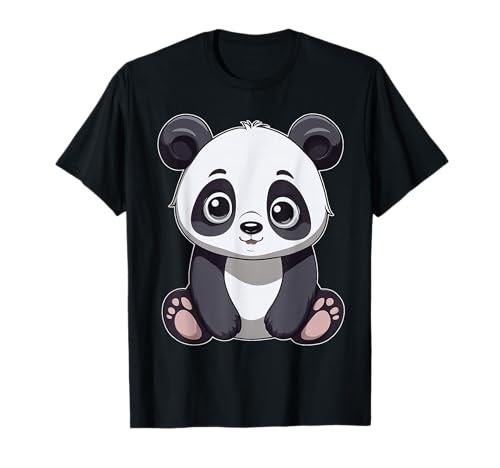 Panda Bär niedlicher Pandabär China Asien Kinder Kleinkind T-Shirt von Niedliche Tiere Geschenkideen für Kinder Geschenke
