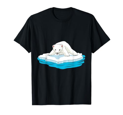 Eisbär Polarbär Nordpol Kind Kinder Polar Eisbären Arktis T-Shirt von Niedliche Tiere für Kinder