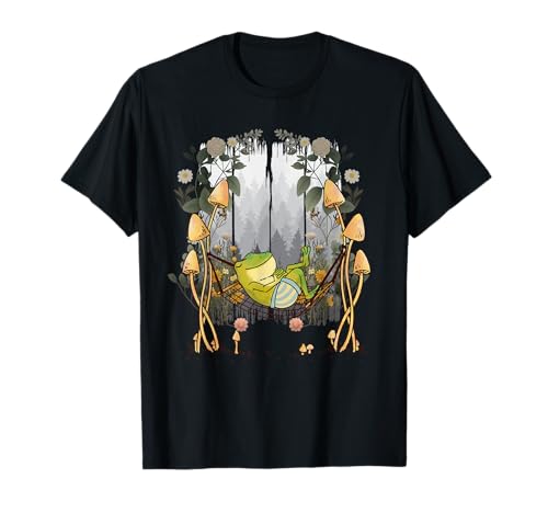 Frosch Frösche Wald Natur chillen Naturliebhaber Kinder Kind T-Shirt Frosch Frösche Wald Natur chillen Naturliebhaber Kinder Kind T-Shirt von Niedliche Tiere für Kinder