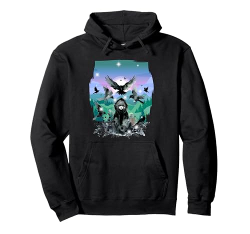 Mädchen Märchen Märchenfigur Raben Krähen Vögel Pullover Hoodie Mädchen Märchen Märchenfigur Raben Krähen Vögel Pullover Hoodie von Niedliche Tiere für Kinder