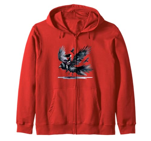 Mädchen Raben Krähen Kinder Märchen Vögel Vogel Kind Raben Kapuzenjacke von Niedliche Tiere für Kinder