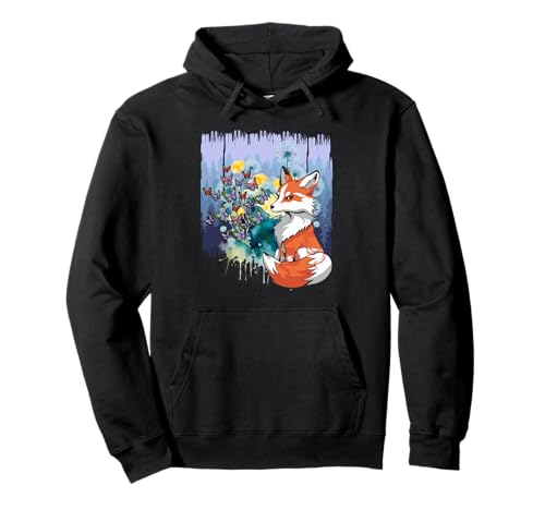 Natur Naturliebhaber Frauen Mädchen Kind Füchse Fuchs Wald Pullover Hoodie Natur Naturliebhaber Frauen Mädchen Kind Füchse Fuchs Wald Pullover Hoodie von Niedliche Tiere für Kinder