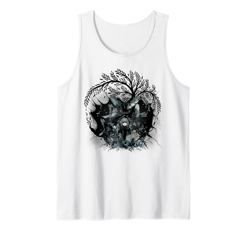 Raben Mädchen Märchen Märchenfigur Krähen Vögel Kinder Tank Top von Niedliche Tiere für Kinder