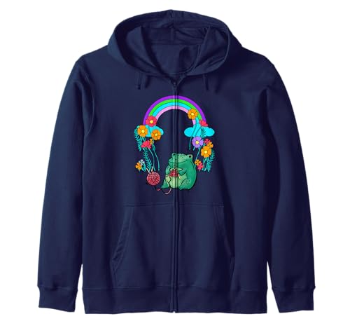 Regenbogen Frosch Kinder Kapuzenjacke von Niedliche Tiere für Kinder