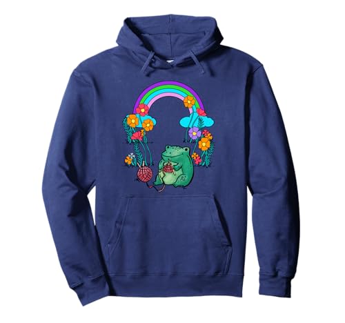 Regenbogen Frosch Kinder Pullover Hoodie von Niedliche Tiere für Kinder