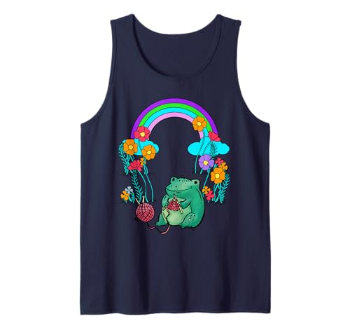 Regenbogen Frosch Kinder Tank Top von Niedliche Tiere für Kinder