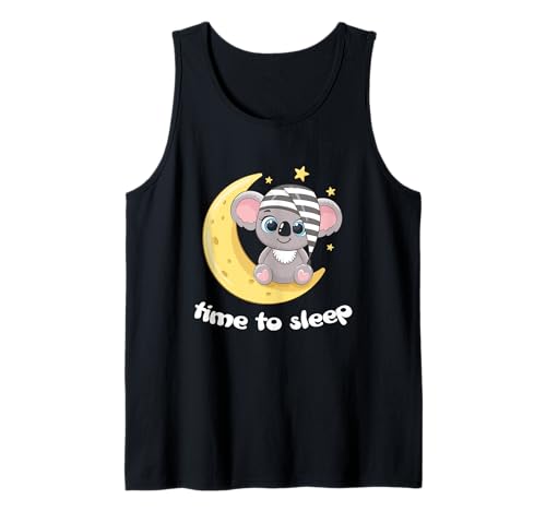 time to Sleep, niedliches Koala - Baby, Schlafen, Chillen Tank Top von Niedlicher Koala, Geschenk, Schlafen, Gute Nacht