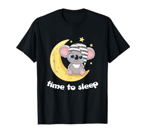 time to sleep, niedliches Koala - Baby, Schlafen, Chillen T-Shirt von Niedlicher Koala, Geschenk, Schlafen, Gute Nacht
