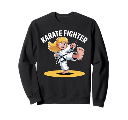 Karatekämpferin Kampfsport Mädchen Sweatshirt Karatekämpferin Kampfsport Mädchen Sweatshirt von Niedliches Karate Geschenk - Karate Girl Shirt