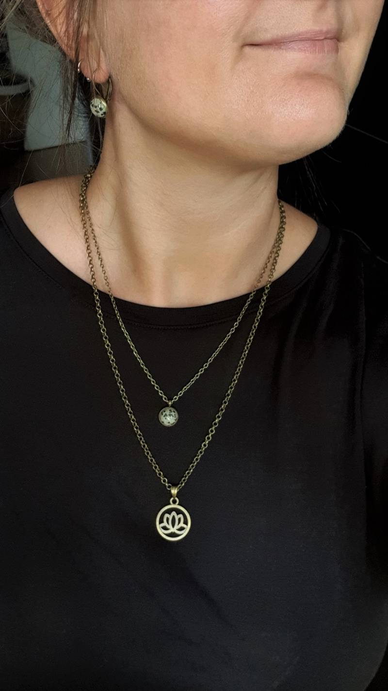 Halskette "Metals" Mit Anhänger in Silber - Oder Bronzefarben Halskette "Metals" Mit Anhänger in Silber - Oder Bronzefarben von Niemph