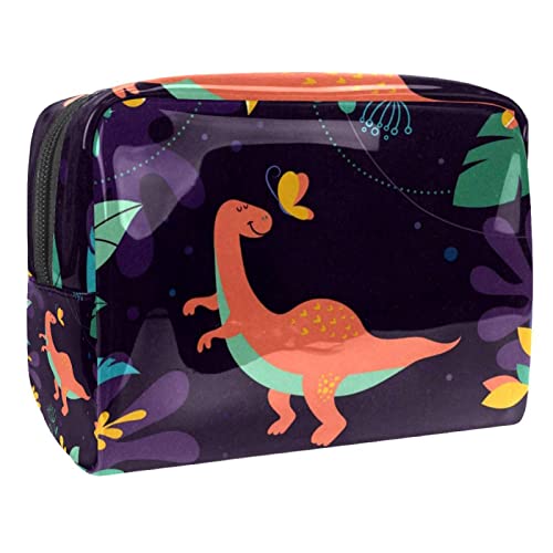 Kosmetiktasche für Frauen,kleine Make-up-Tasche für Geldbörse,Dinosaurier,Reisekosmetiktasche,Make-up-Tasche von NigelMu