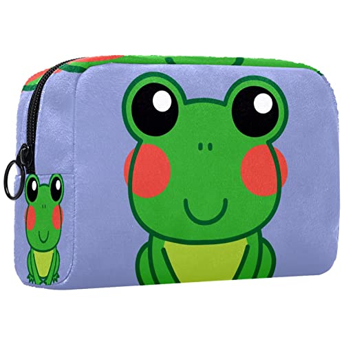 Kosmetiktasche für Frauen,kleine Make-up-Tasche für Geldbörse,Frosch,Reisekosmetiktasche,Make-up-Tasche von NigelMu