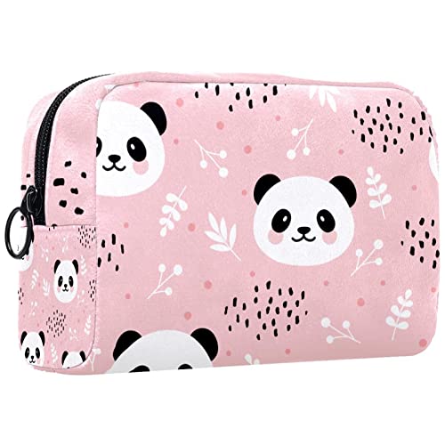 Kosmetiktasche für Frauen,kleine Make-up-Tasche für Geldbörse,Panda,Reisekosmetiktasche,Make-up-Tasche von NigelMu