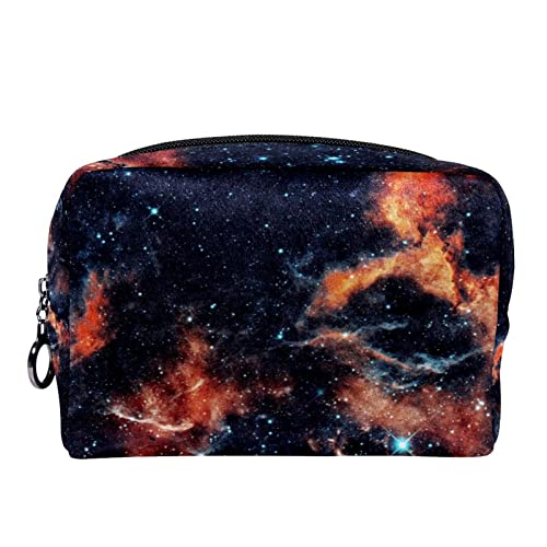 Kosmetiktasche für Frauen,kleine Make-up-Tasche für Geldbörse,Weltraumstern Galaxy,Reisekosmetiktasche,Make-up-Tasche von NigelMu