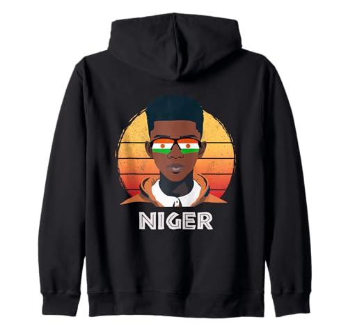Niger, Nigerien Flagge, Niger Boy, Nigerien Men African Boy, Kapuzenjacke von Niger Flag Gifts for Nigerien Teens & Boys