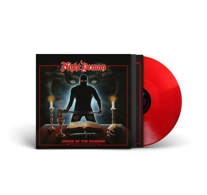 Night Demon Curse of the damned LP multicolor von Night Demon