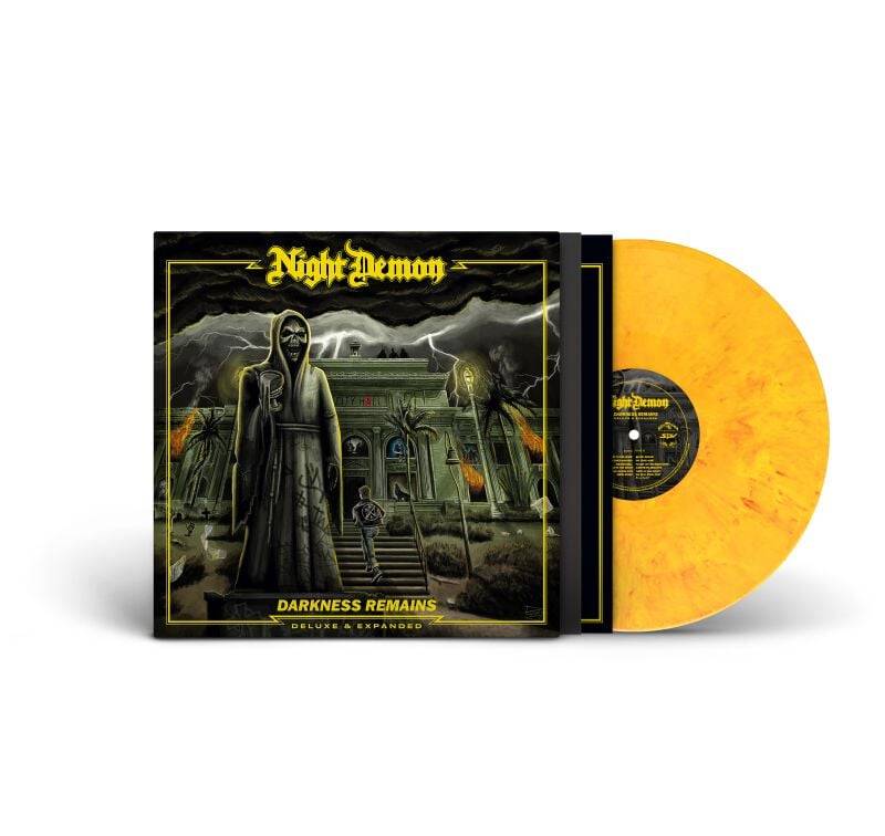 Night Demon Darkness remains LP multicolor von Night Demon