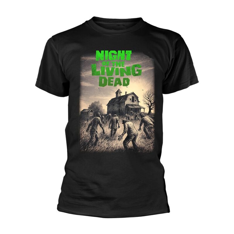 Night Of The Living Dead T-Shirt - Siege - S bis 3XL - für Männer - Größe XL - schwarz  - Lizenzierter Fanartikel von Night Of The Living Dead