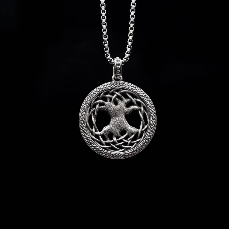 Der Weltbaum Silber Anhänger Schmuck Herren Yggdrasill Lebensbaum Der Weltbaum Silber Anhänger Schmuck Herren Yggdrasill Lebensbaum von NightMelody
