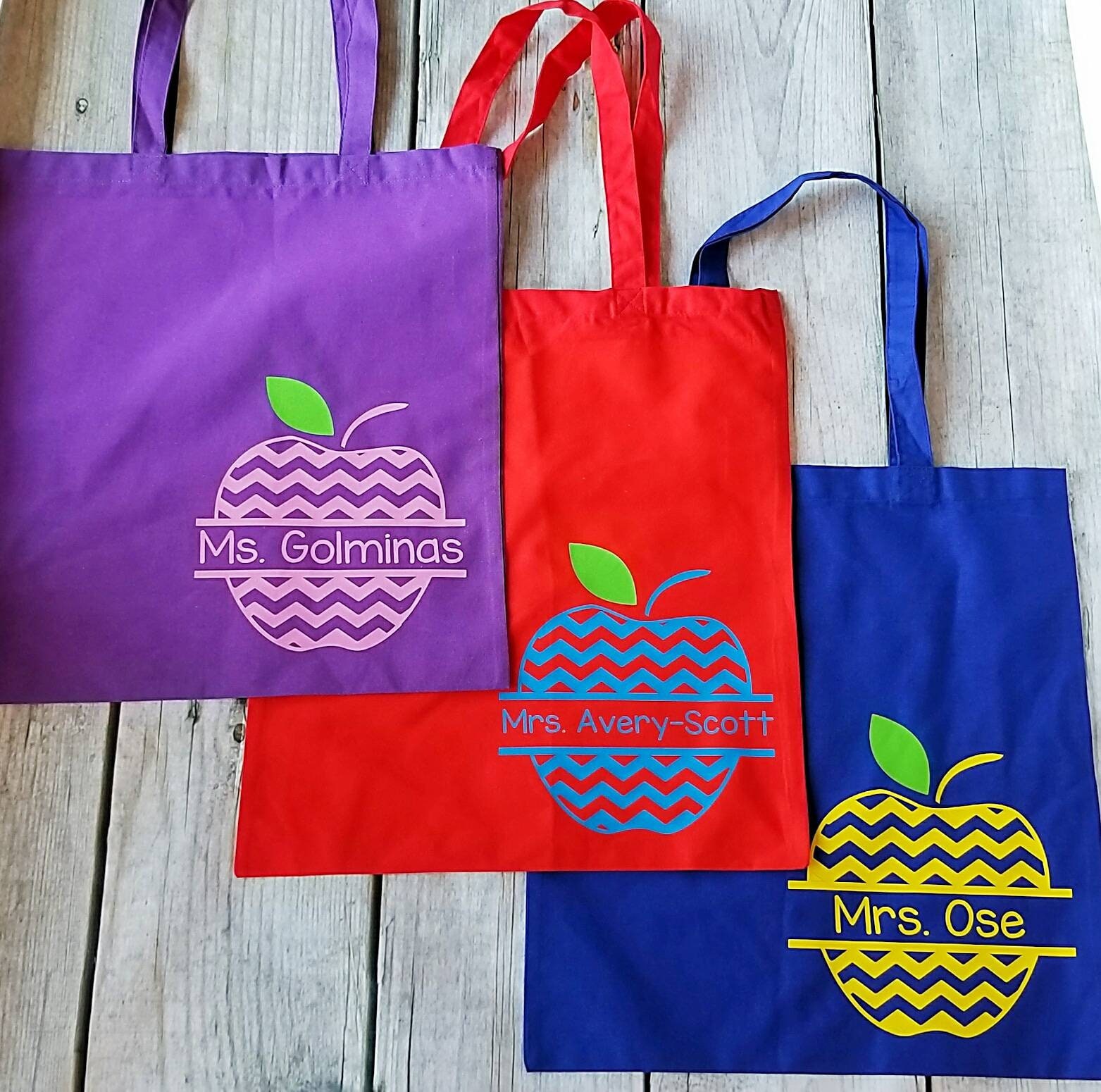 Personalisiertes Lehrergeschenk/Tragetasche Lehrer-Wertschätzung Geschenk Zum Jahresende Personalisiertes Lehrergeschenk/Tragetasche Lehrer-Wertschätzung Geschenk Zum Jahresende von NightOwlsDesignsCo