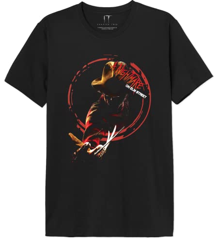 A Nightmare On Elm Street Herren Uxnimamts003 T-Shirt, Schwarz, L von A NIGHTMARE ON ELM STREET