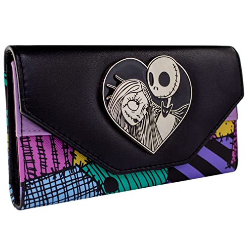 Monsieur Jack Sally Monsieur Jack Monsieur Jack Nightmare Before Christmas, Geldbörse, Schwarz, One Size, Kupplung, Schwarz, One Size, Kupplung von The Nightmare Before Christmas