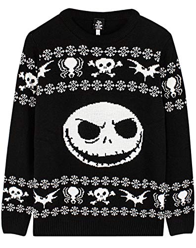 The Nightmare Before Christmas Der Albtraum vor Weihnachten Jack Skellington Strickpullover von The Nightmare Before Christmas