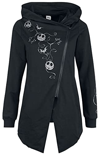 The Nightmare Before Christmas Jack Skellington Frauen Kapuzenjacke schwarz S von The Nightmare Before Christmas