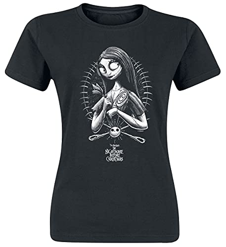 Nightmare before Christmas The Sally Frauen T-Shirt schwarz M von The Nightmare Before Christmas