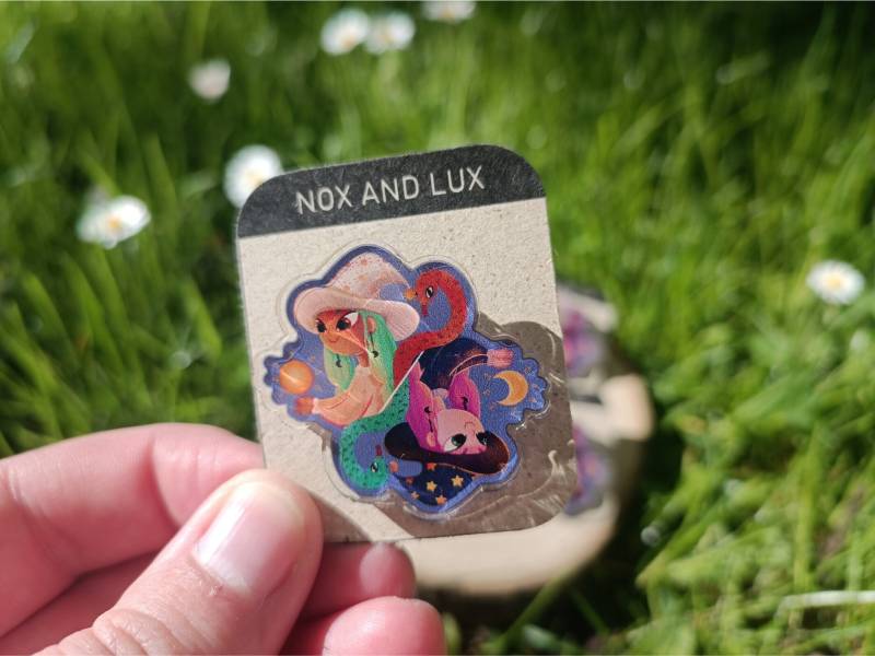 Acryl Pin I Nox Und Lux Süßer Hexen von Nightmink