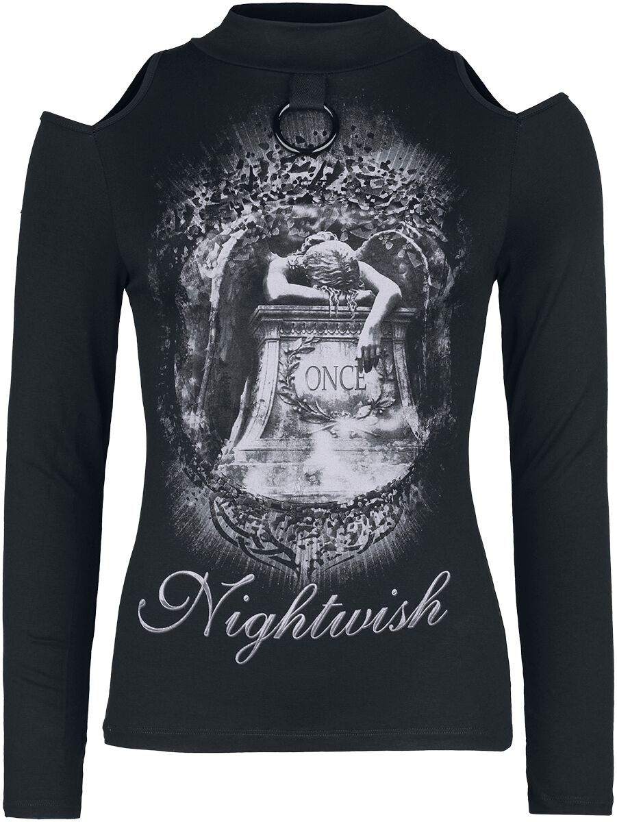 Nightwish - Gothic Langarmshirt - Once - S bis XXL - für Damen - Größe S - schwarz  - EMP exklusives Merchandise! von Nightwish