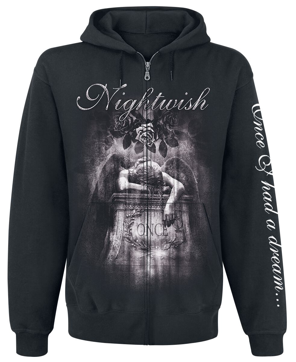 Nightwish Kapuzenjacke - Once - 10th Anniversary - M bis XXL - für Männer - Größe L - schwarz  - EMP exklusives Merchandise! von Nightwish