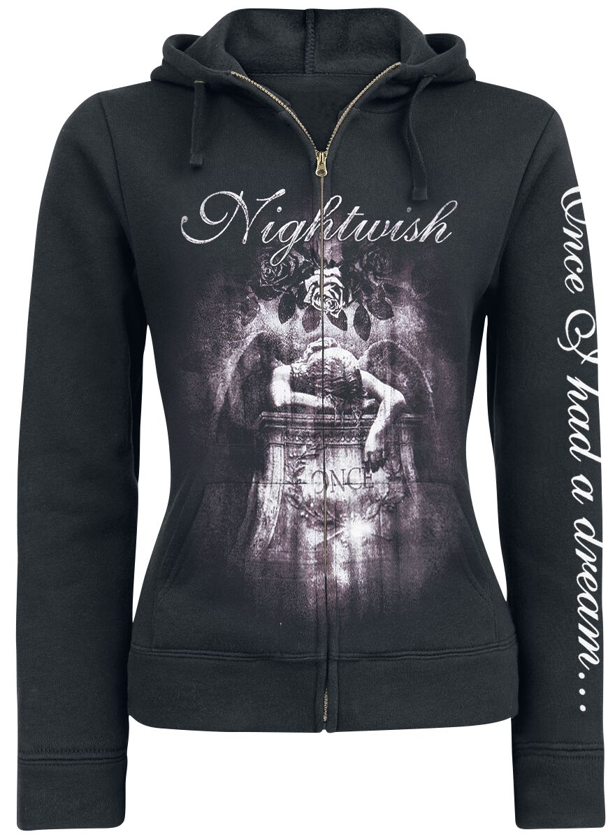 Nightwish Once - 10th Anniversary Kapuzenjacke schwarz in M von Nightwish