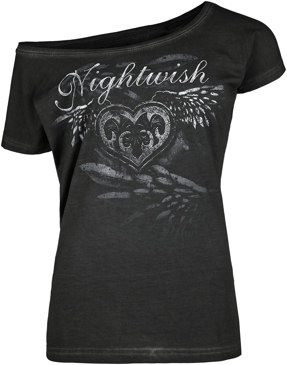 Nightwish T-Shirt - Stone Angel - S bis XXL - für Damen - Größe L - schwarz  - EMP exklusives Merchandise! von Nightwish