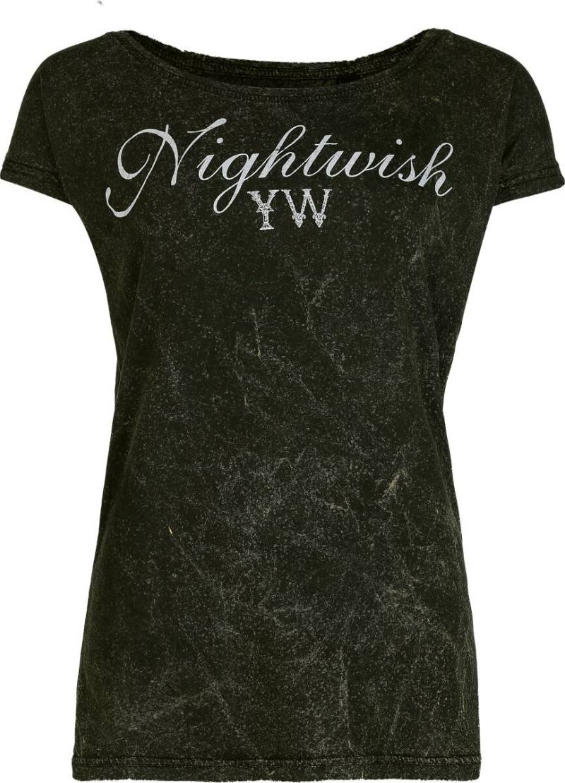 Nightwish T-Shirt - Yesterwynde Boat - S bis 4XL - für Damen - Größe XXL - oliv  - EMP exklusives Merchandise! von Nightwish