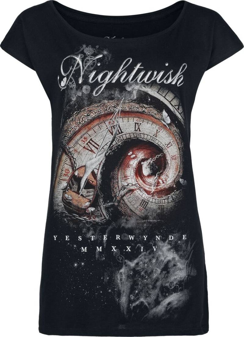 Nightwish T-Shirt - Yesterwynde Space - S bis XXL - für Damen - Größe XXL - schwarz  - EMP exklusives Merchandise! von Nightwish