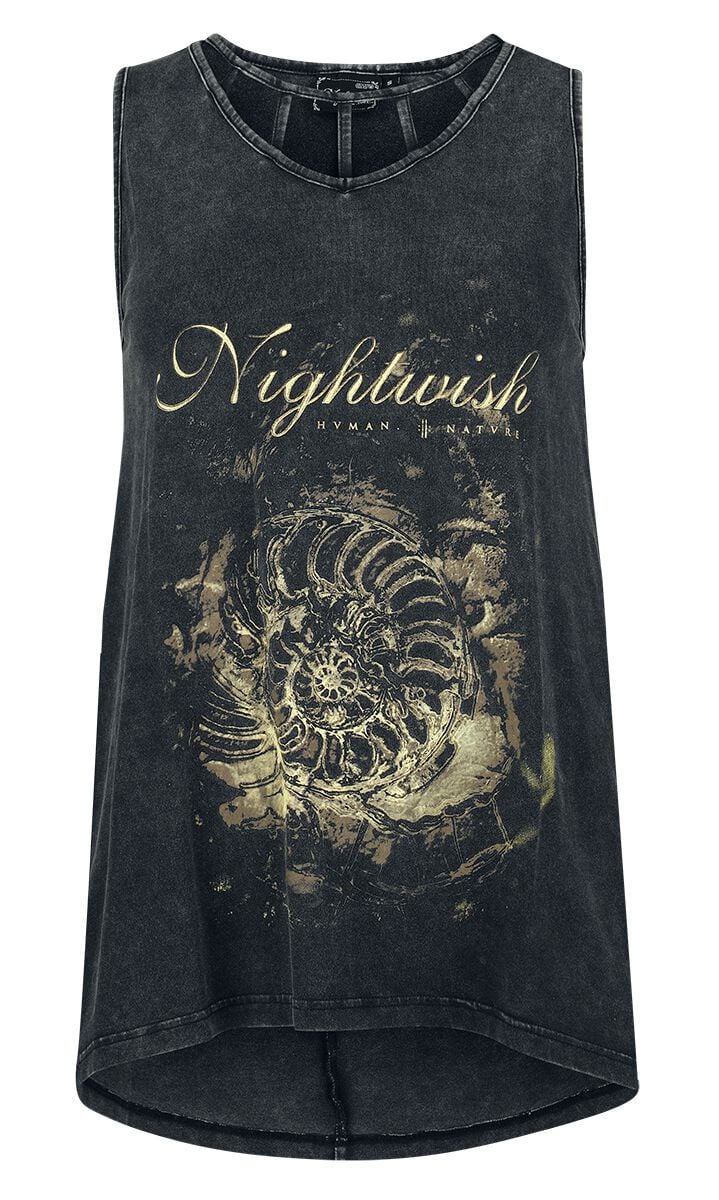 Nightwish Top - EMP Signature Collection - S bis 3XL - für Damen - Größe L - grau  - EMP exklusives Merchandise! von Nightwish