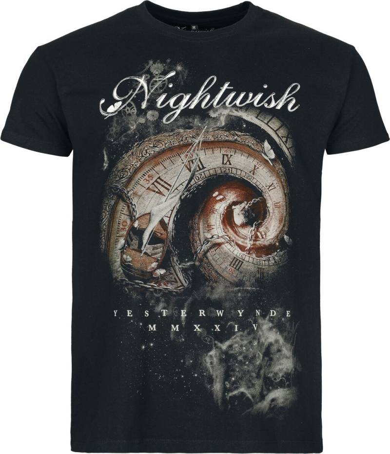 Nightwish Yesterwynde Space T-Shirt schwarz in L von Nightwish