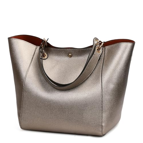 NihaoWXM Groß Lederhandtasche Schultertasche Leder-Umhängetaschen for Damen mit großem Fassungsvermögen, Umhängetasche for, große Geldbörsen und Handtaschen(Color 9) von NihaoWXM