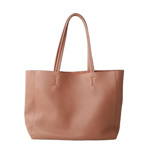 NihaoWXM Groß Lederhandtasche Schultertasche Schwarz Weiß Grau Blau Gelb Leder frauen Handtasche Schulter Tasche Weibliche Shopping Tote Geldbörse(Color 5) von NihaoWXM