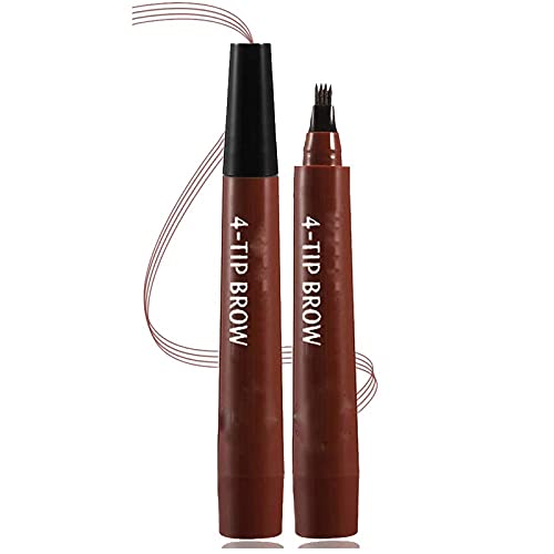 4 Points Multi-Used Waterproof Eyebrow Beard Filling Pen Kit for Man Woman, 4 Points Eyebrow Pen/Beard Pencil Filler & Brush 4 Points Multi-Used Waterproof Eyebrow Beard Filling Pen Kit for Man Woman, 4 Points Eyebrow Pen/Beard Pencil Filler & Brush von Nihexo