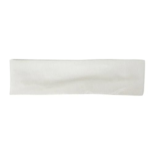Niiyyjj Damen Herbst Winter Mode Stirnband Baumwolle Retro Elastisch Haar Schal Solid Haarband Kopfbedeckung Weiß von Niiyyjj