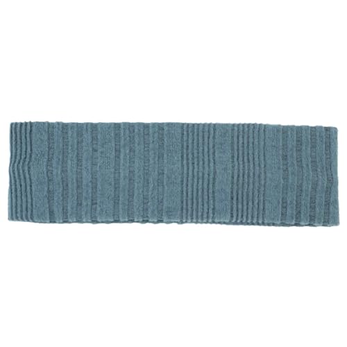 Niiyyjj Gestreifte warme Stirnbänder für Damen, einfarbig, lässig, elastisch, Turban, modisch, Blau von Niiyyjj