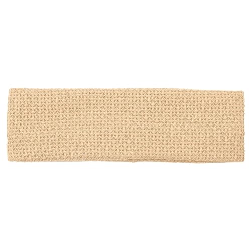 Niiyyjj Gestricktes einfarbiges Haarband für Damen, lockeres Haarband, Kopfwickel, elastisch, Haarschmuck, Khaki von Niiyyjj