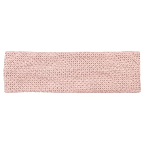 Niiyyjj Gestricktes einfarbiges Haarband für Damen, lockeres Haarband, Kopfwickel, elastisch, Haarschmuck, Rosa von Niiyyjj