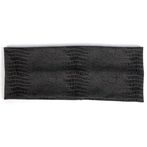 Niiyyjj Modische breite Stirnbänder für Damen, flach, Turban, gestrickt, für Mädchen, Wickelschleife, Spa, 005, Dunkelgrau von Niiyyjj