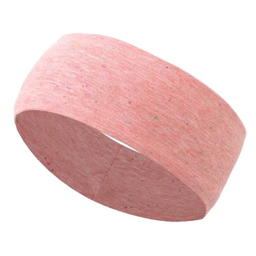 Niiyyjj Weiche elastische Haarbänder für Damen, Yoga-Stirnband, modisch, Turban, Make-up, Haarreifen, bunt, Rosa von Niiyyjj