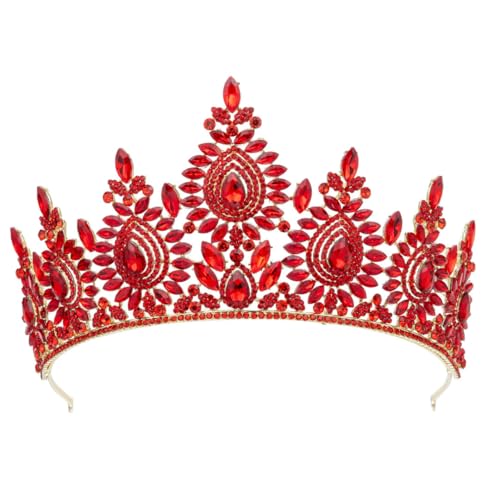 Strass Braut Tiara Krone Hochzeit Kopfschmuck Frauen Festzug Party Haarschmuck Braut Stirnband c6 Tiaras von Niiyyjj